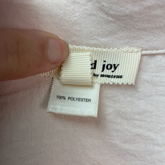 Faith and Joy, Cream Color Two piece- Shirt and pants Size Petite Small - Picture 9 of 16